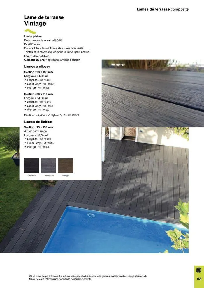 Aménagements Extérieurs du 11 avril au 30 avril 2025 - Catalogue page 125