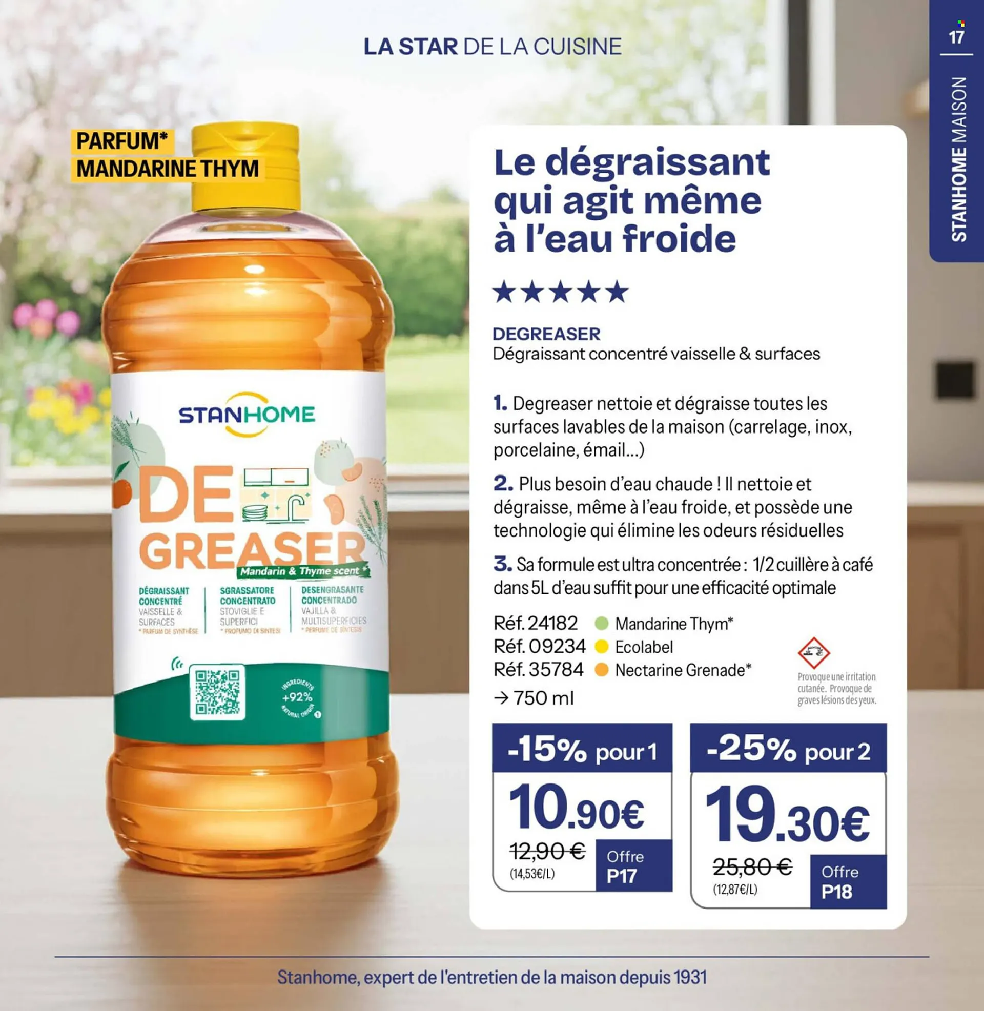 Catalogue Stanhome du 27 avril au 25 mai 2026 - Catalogue page 17