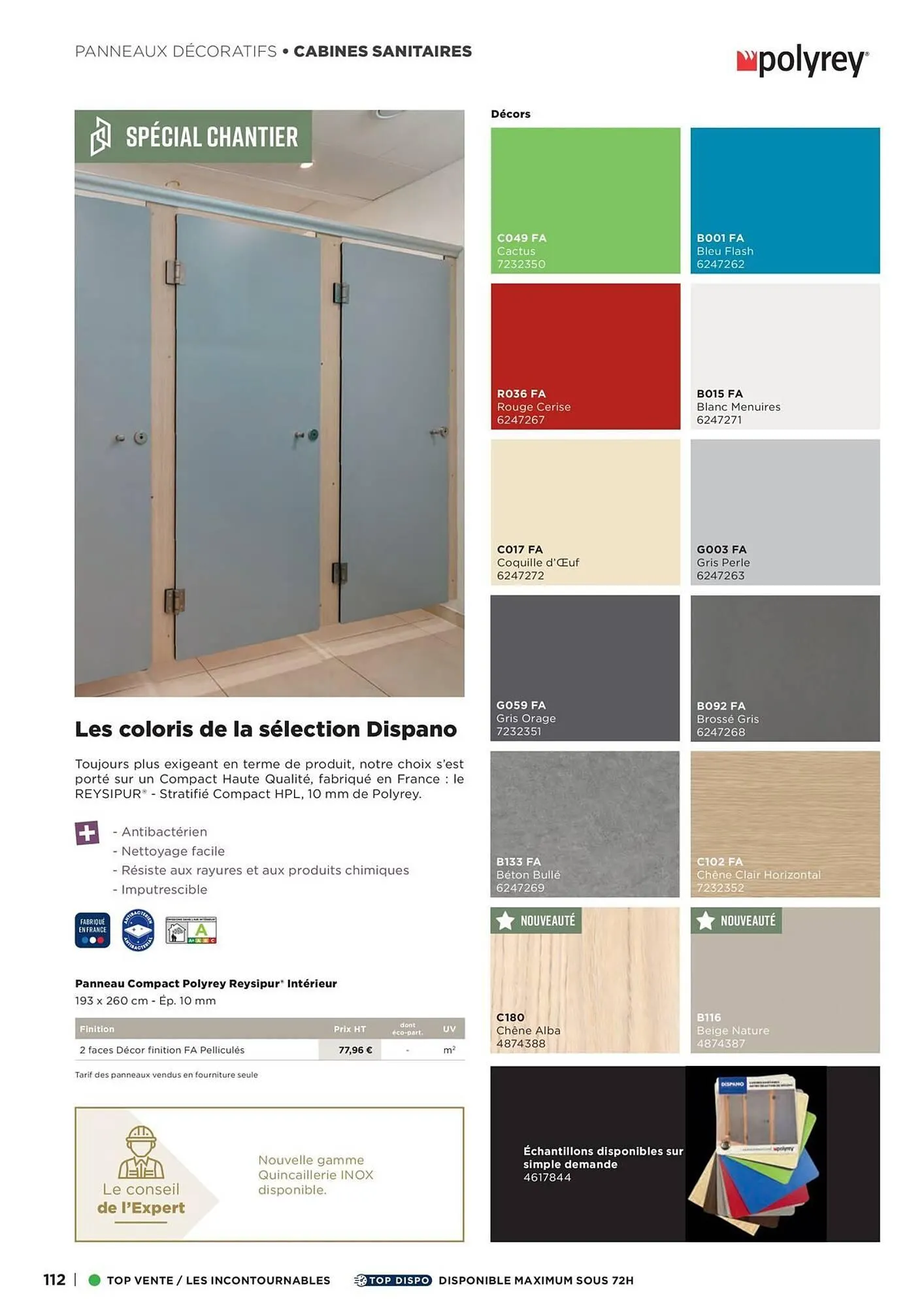 Catalogue Dispano du 25 avril au 31 décembre 2025 - Catalogue page 112