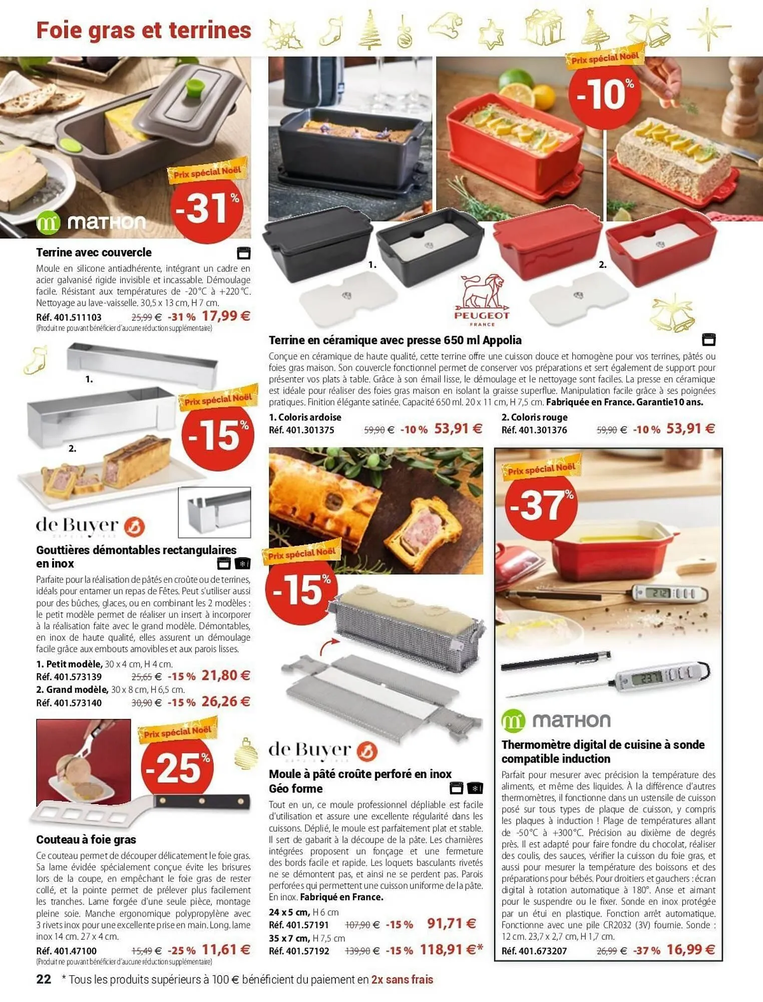 Catalogue Mathon du 28 octobre au 31 décembre 2025 - Catalogue page 22