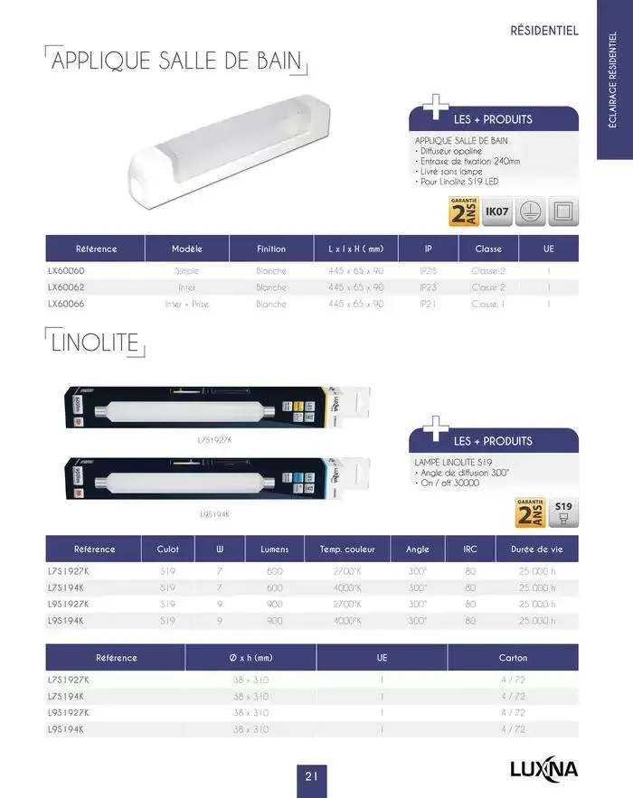 LUXNA 2025 du 1 janvier au 31 décembre 2026 - Catalogue page 23
