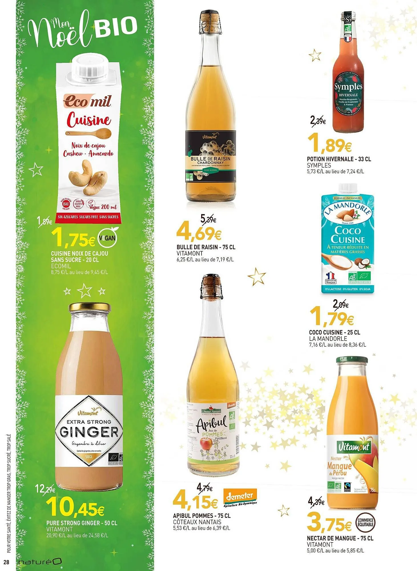Catalogue naturéO du 21 novembre au 31 décembre 2023 - Catalogue page 28