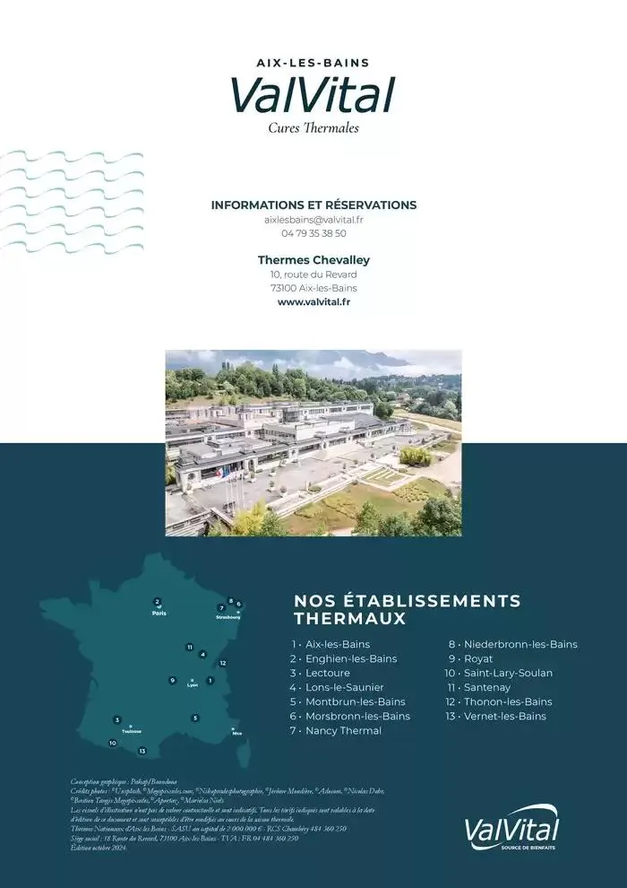 Aix-les-Bains 2025 du 3 février au 31 décembre 2025 - Catalogue page 16