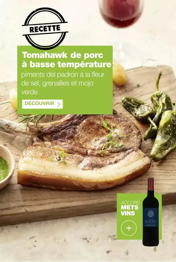 Menus de printemps du 20 mars au 12 avril 2025 - Catalogue page 21