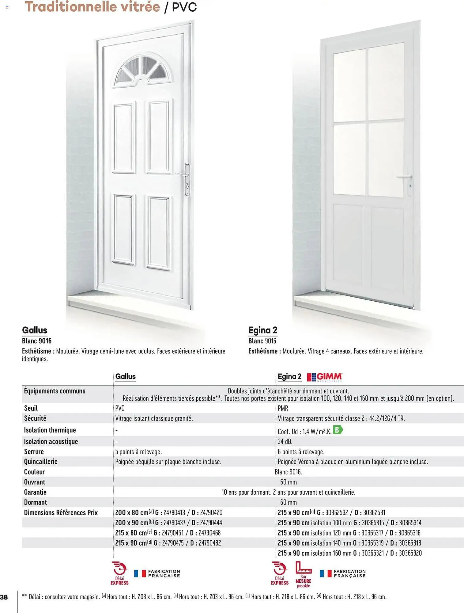 Catalogue Gedimat du 14 avril au 30 avril 2026 - Catalogue page 38