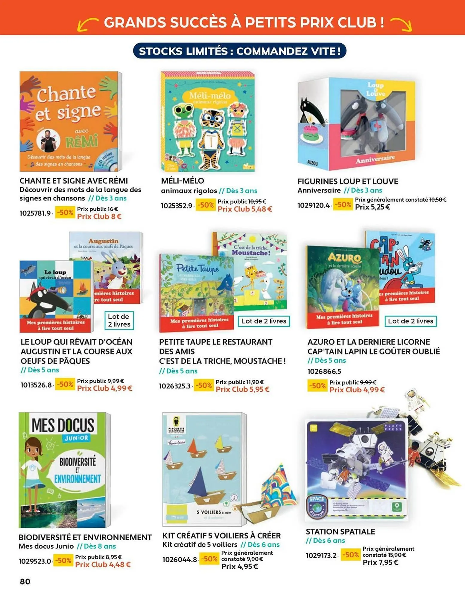 Catalogue France Loisirs du 2 mars au 30 avril 2026 - Catalogue page 80