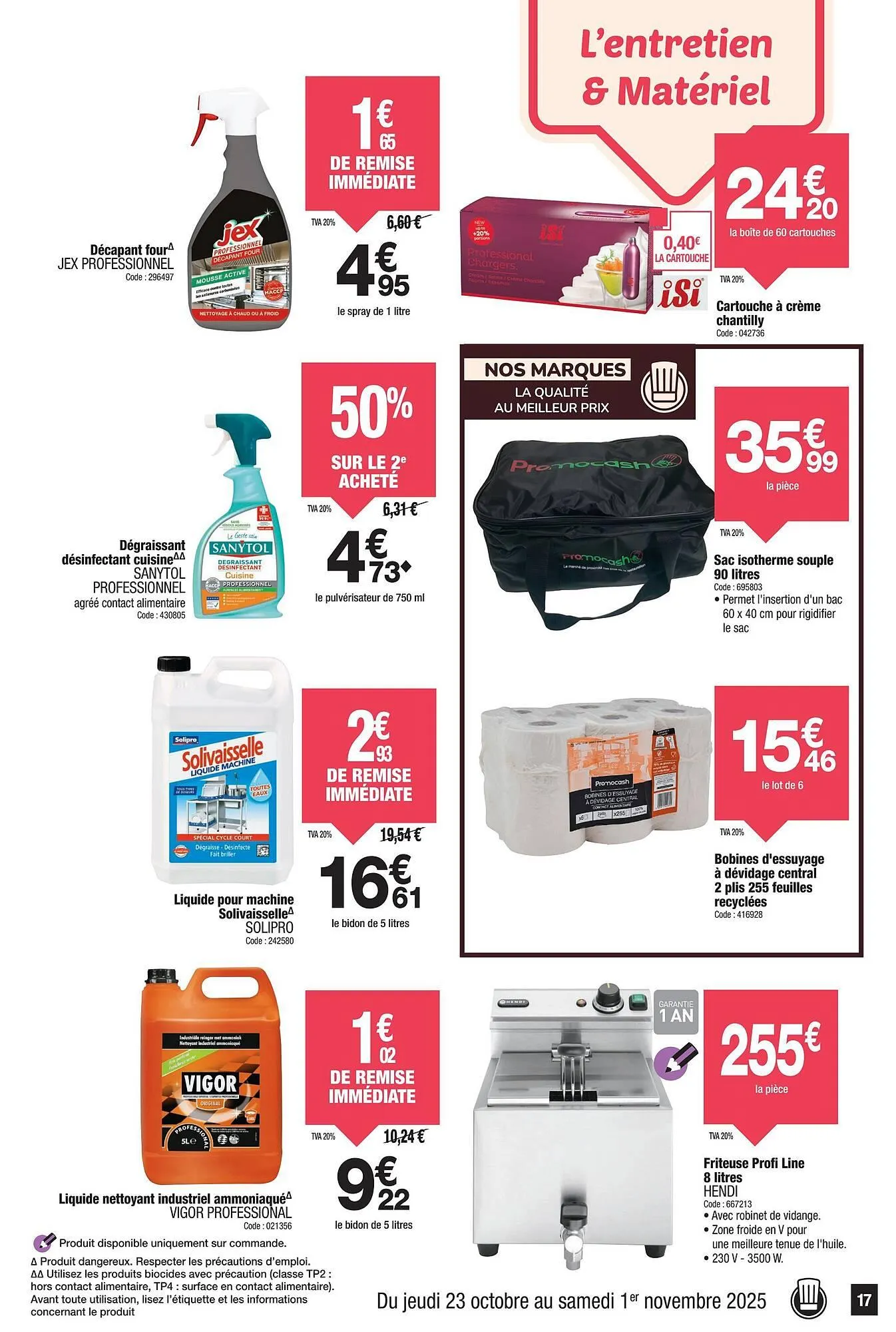 Catalogue Promocash du 23 octobre au 1 novembre 2025 - Catalogue page 17