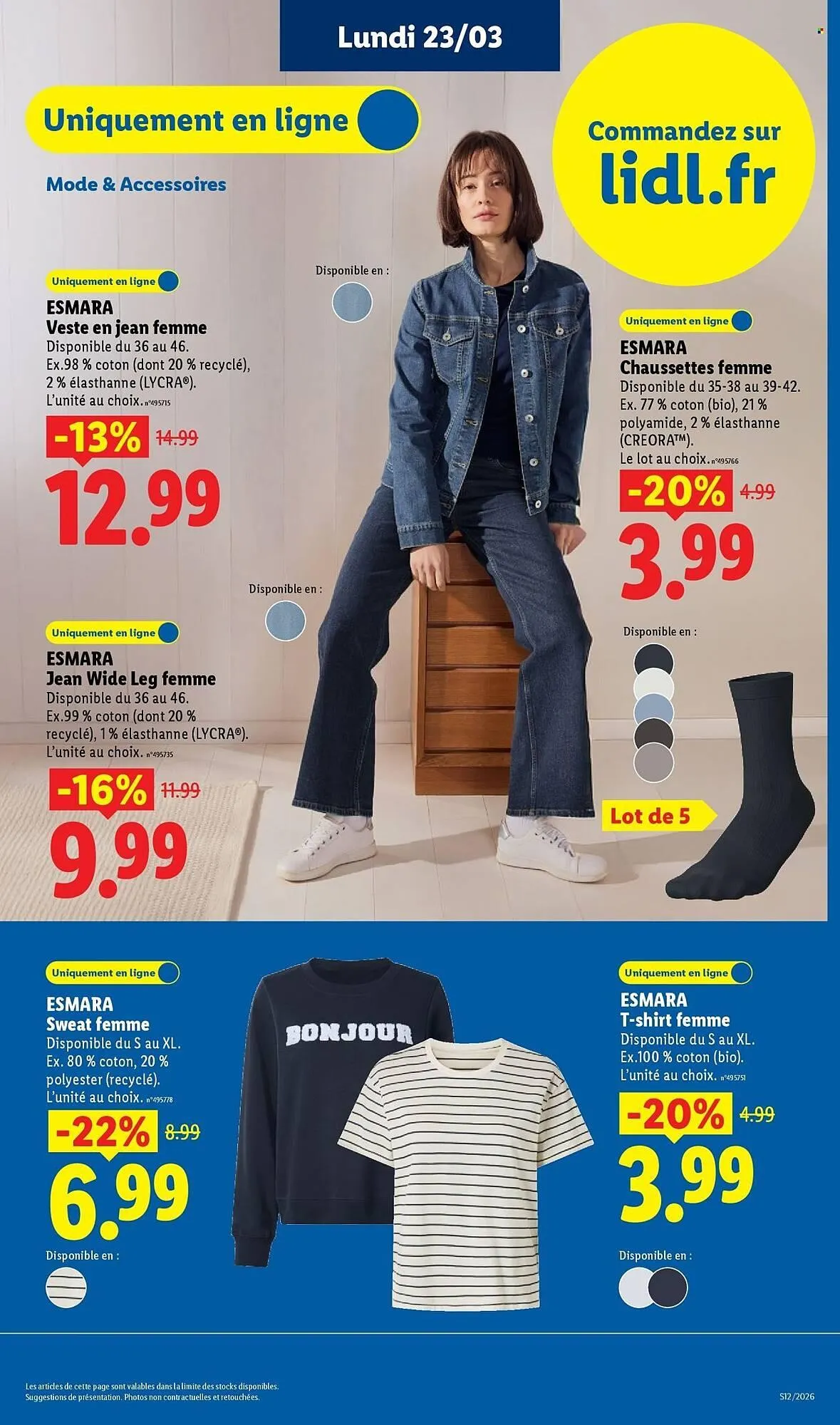 Catalogue Lidl du 23 mars au 26 mars 2026 - Catalogue page 7