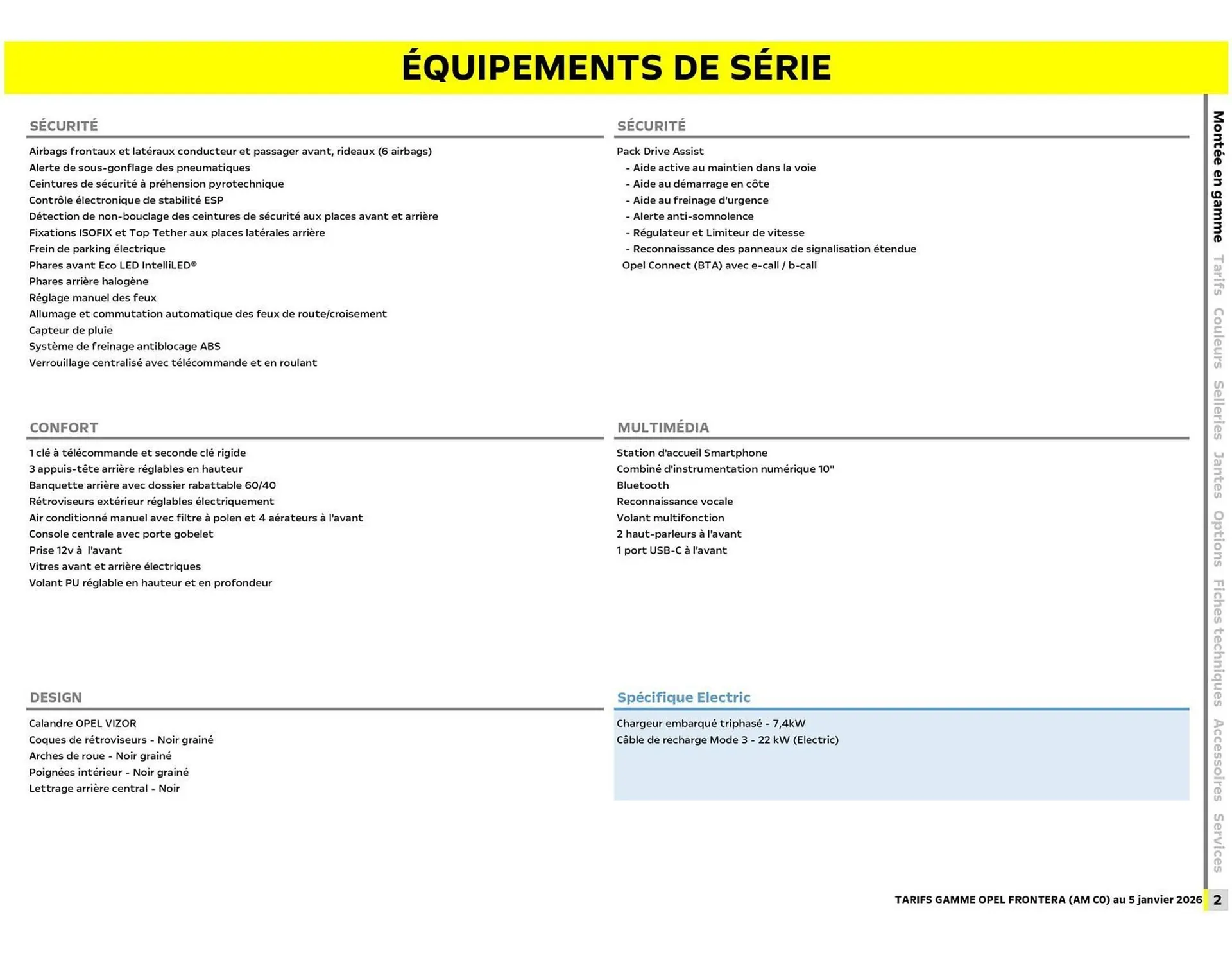 Catalogue Opel du 6 janvier au 6 janvier 2027 - Catalogue page 3