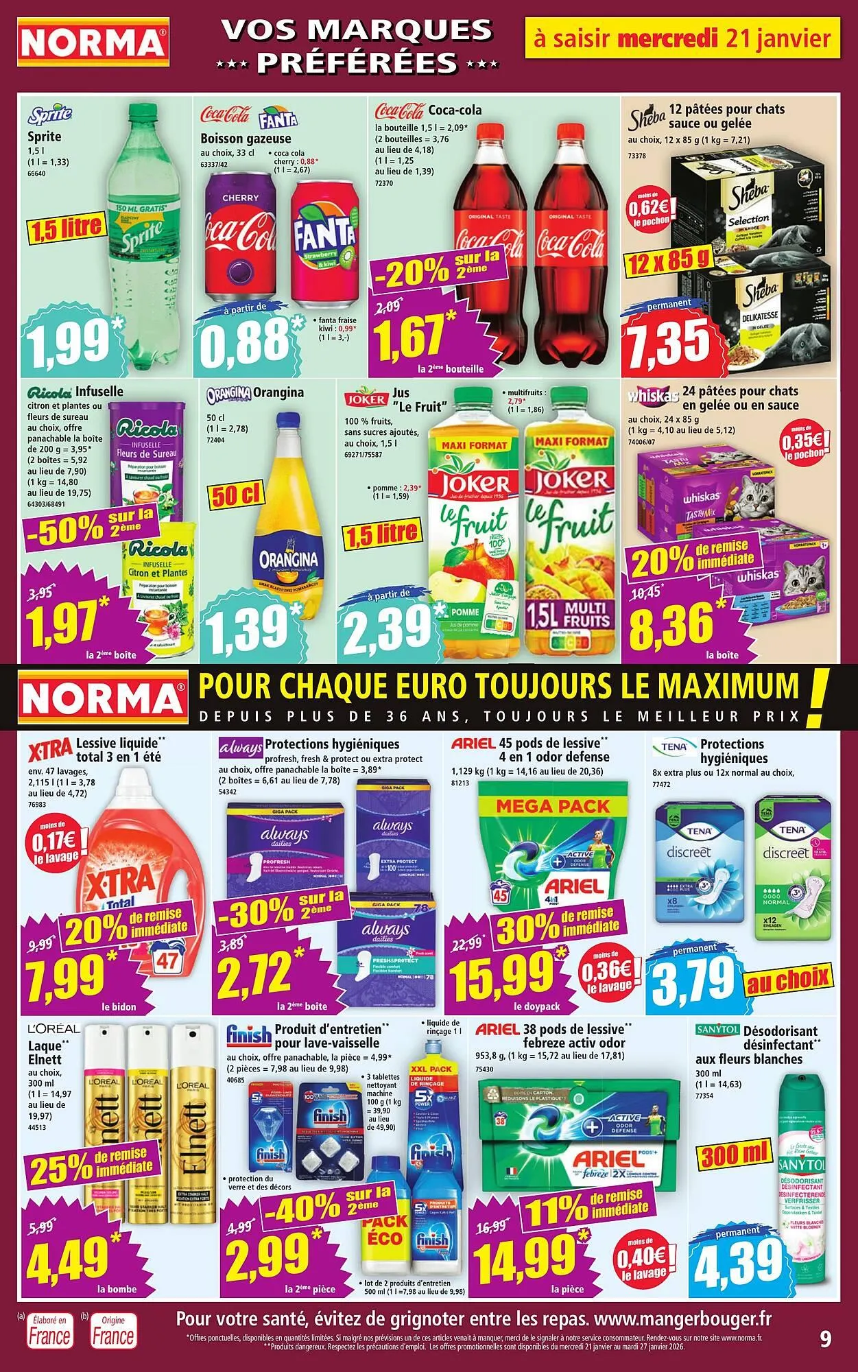Catalogue Norma du 21 janvier au 27 janvier 2026 - Catalogue page 9