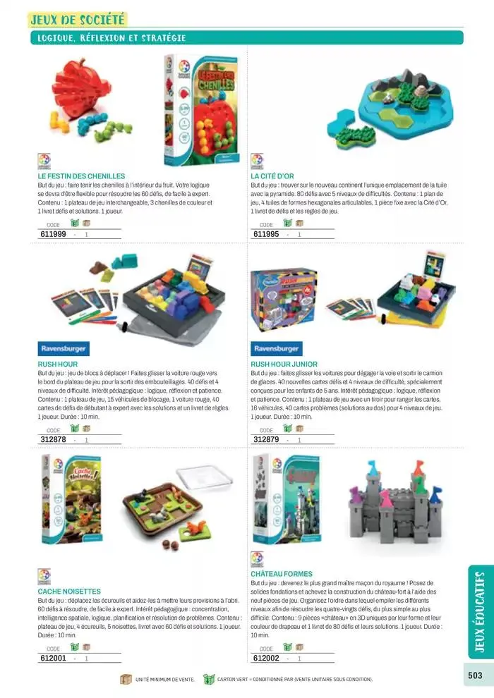 Nos Catalogues Thématiques du 1 janvier au 31 décembre 2025 - Catalogue page 505