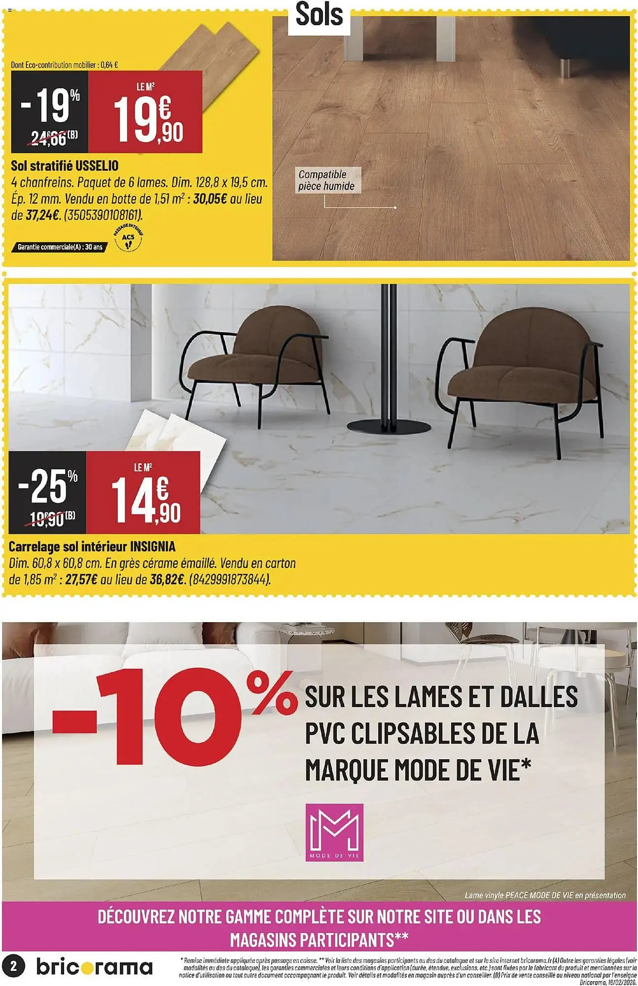 Catalogue Bricorama du 18 février au 1 mars 2026 - Catalogue page 2