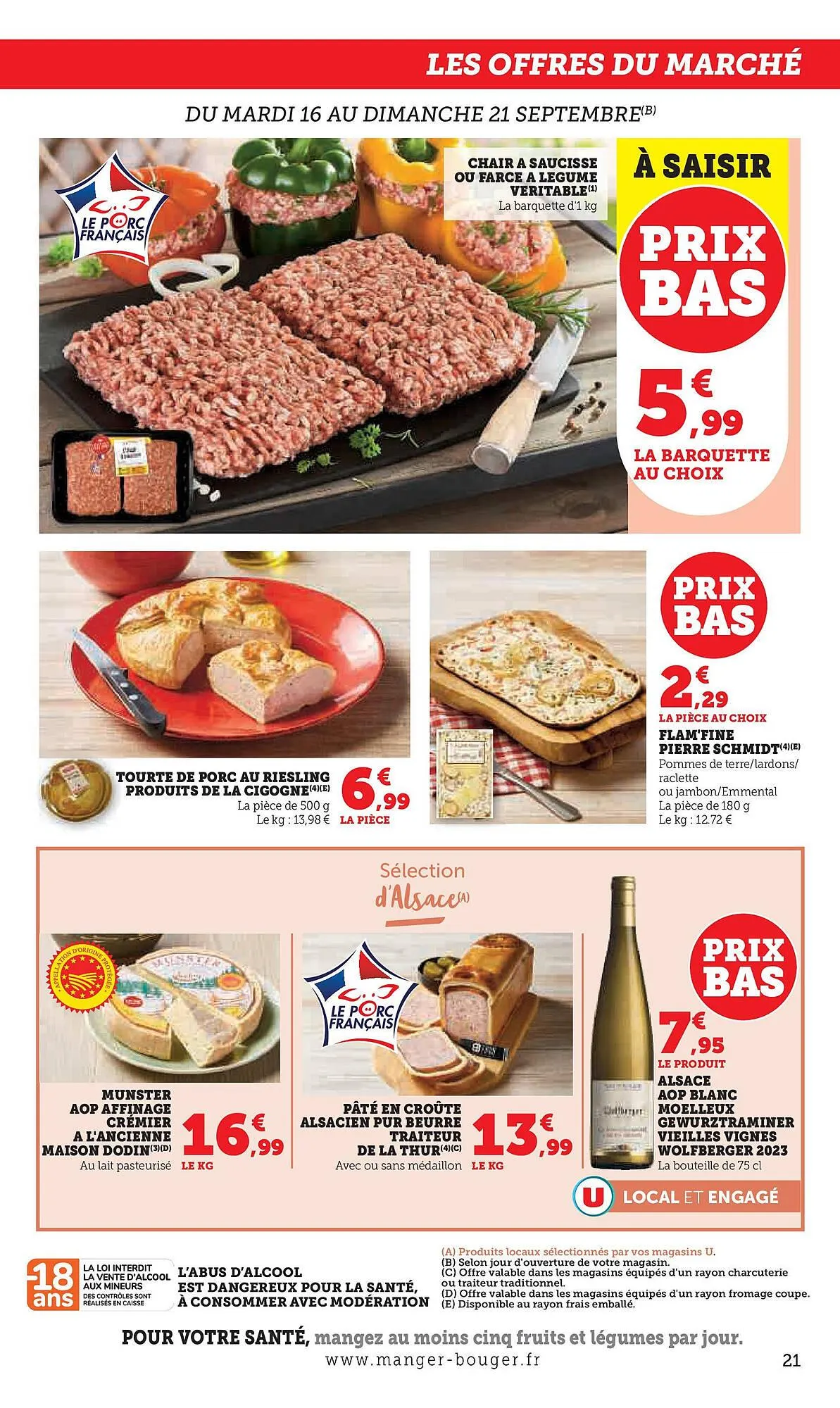 Catalogue Super U du 15 septembre au 28 septembre 2025 - Catalogue page 21