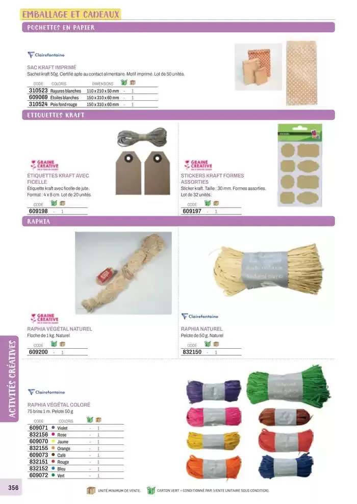 Nos Catalogues Thématiques du 1 janvier au 31 décembre 2025 - Catalogue page 358