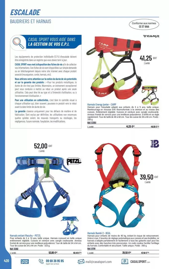 ÉQUIPEMENT SPORTIF du 6 mars au 31 décembre 2025 - Catalogue page 392