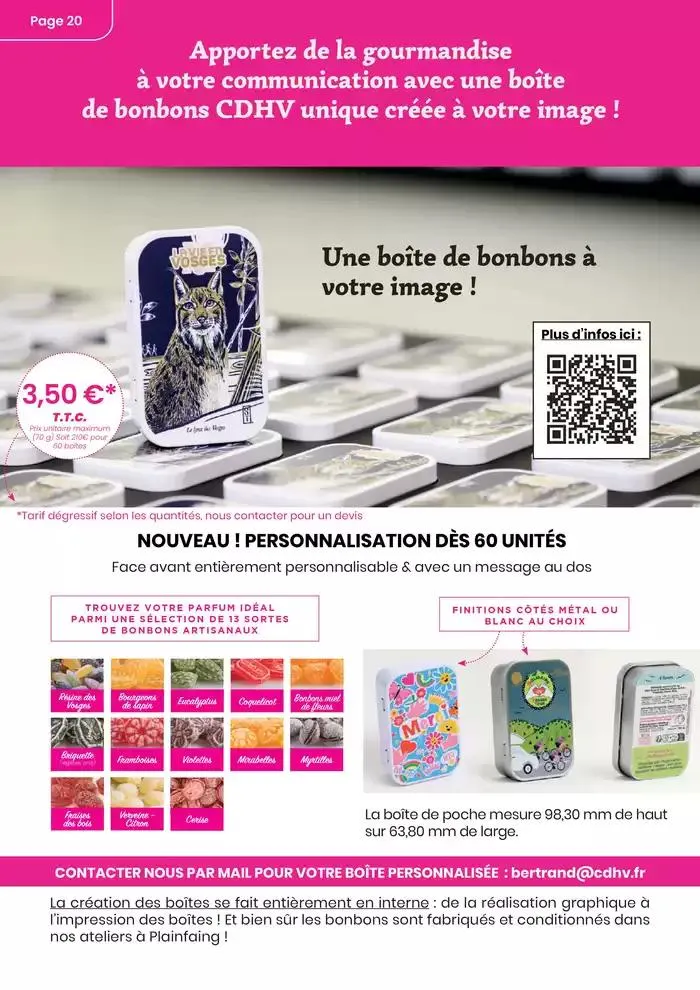 Catalogue 2025 du 20 mai au 31 décembre 2025 - Catalogue page 20