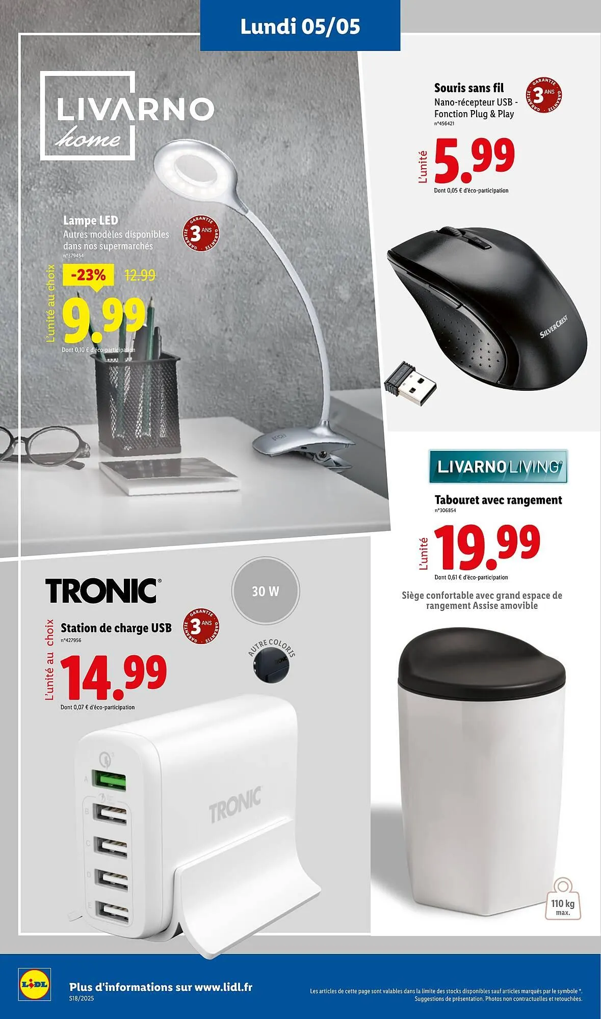 Catalogue Lidl du 30 avril au 7 mai 2025 - Catalogue page 62