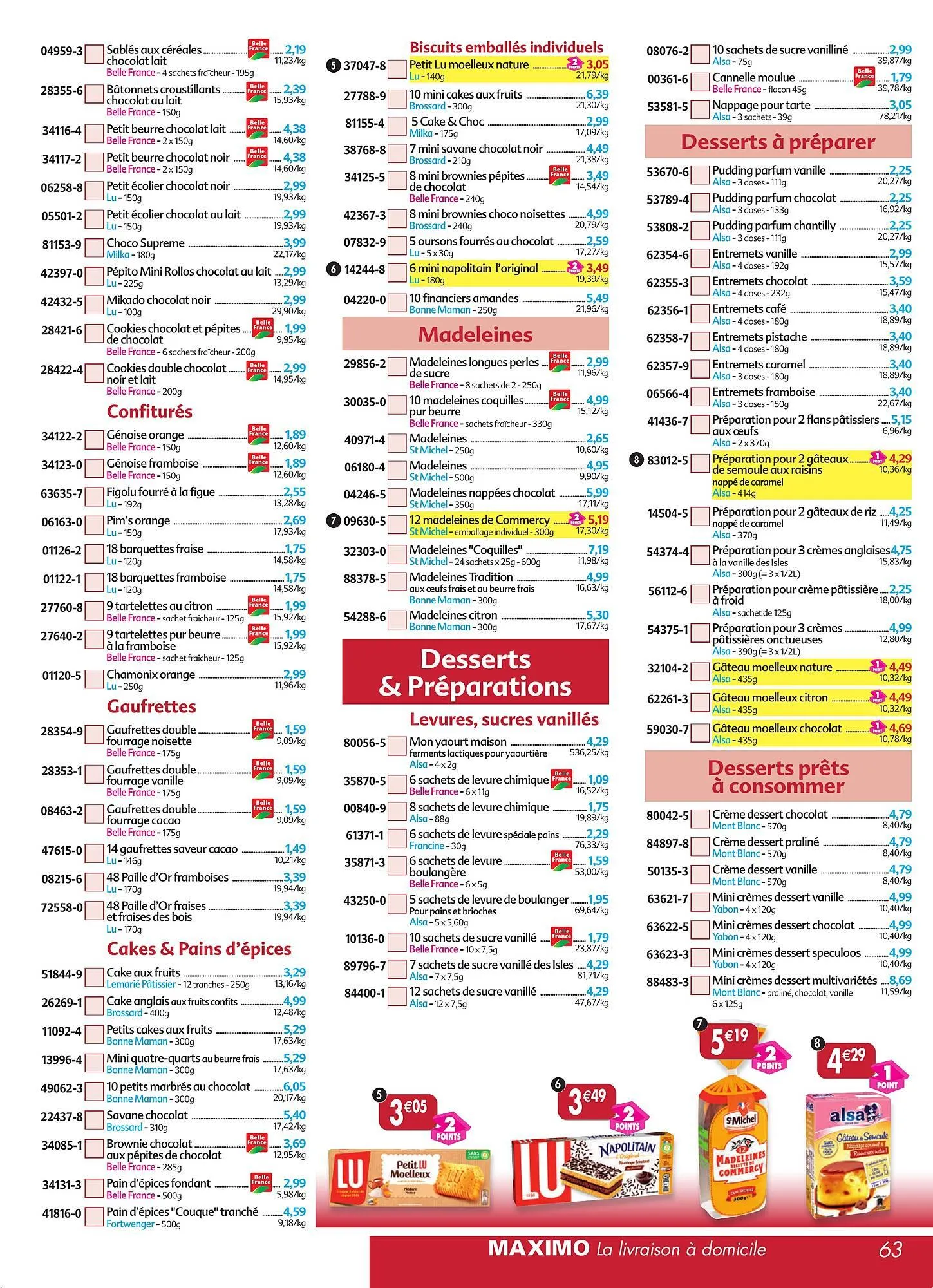 Catalogue Maximo du 30 mars au 23 avril 2026 - Catalogue page 63