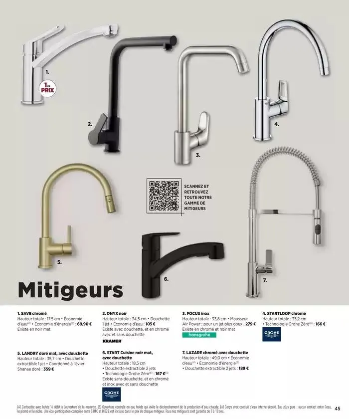 Cuisines ÉDITION 2024/2025 du 31 octobre au 31 décembre 2025 - Catalogue page 45