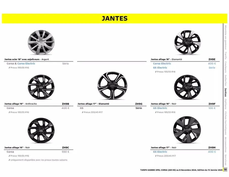 Opel Corsa du 17 janvier au 17 janvier 2026 - Catalogue page 10