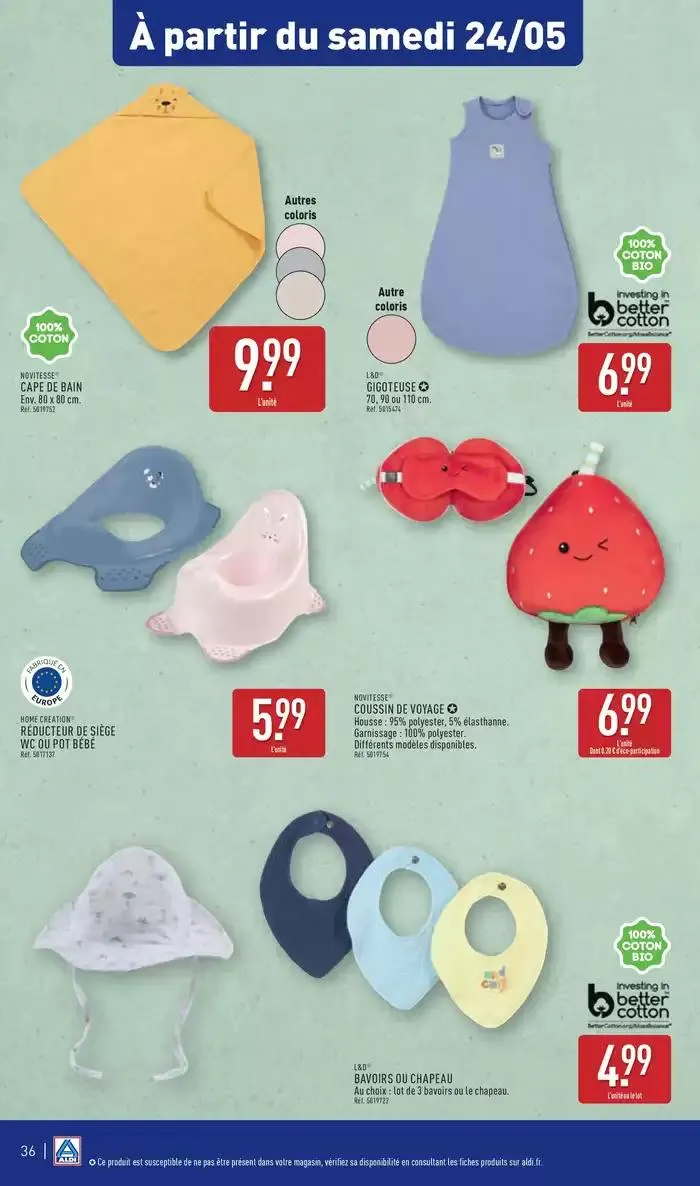 Retrouvez nos bons plans du 20 mai au 26 mai 2025 - Catalogue page 39