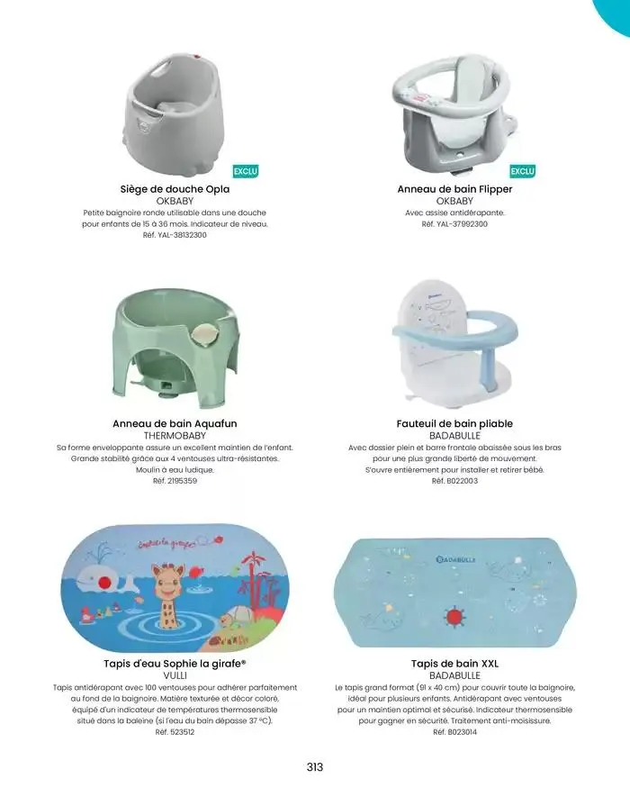 Collection 2024-2025 du 20 août au 30 juin 2025 - Catalogue page 315