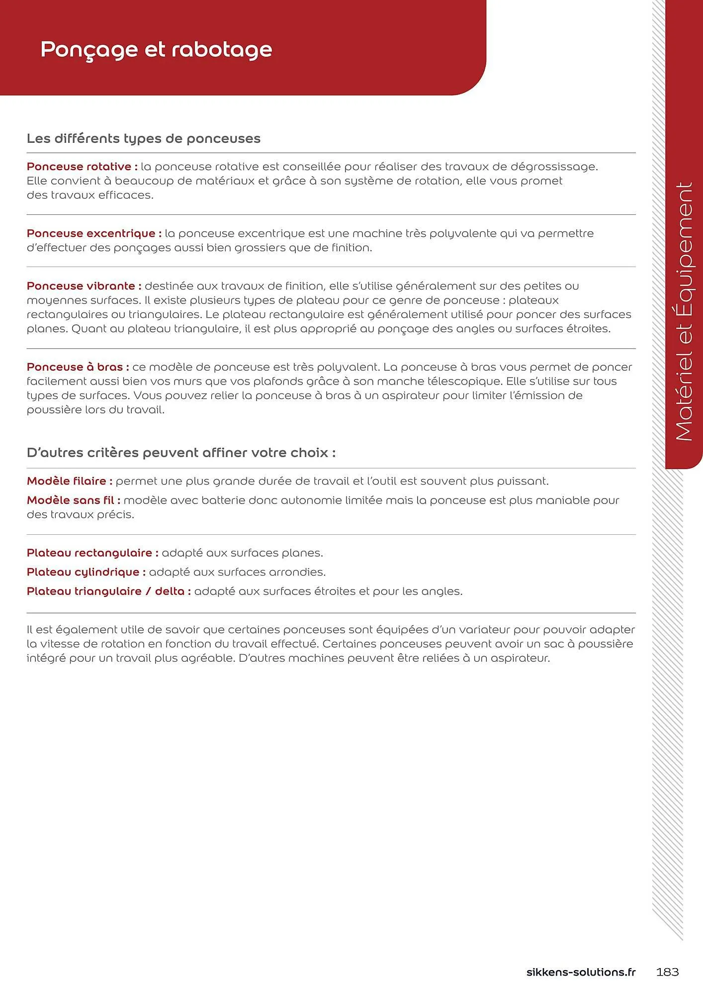 Catalogue Sikkens Solution du 8 janvier au 28 décembre 2025 - Catalogue page 183