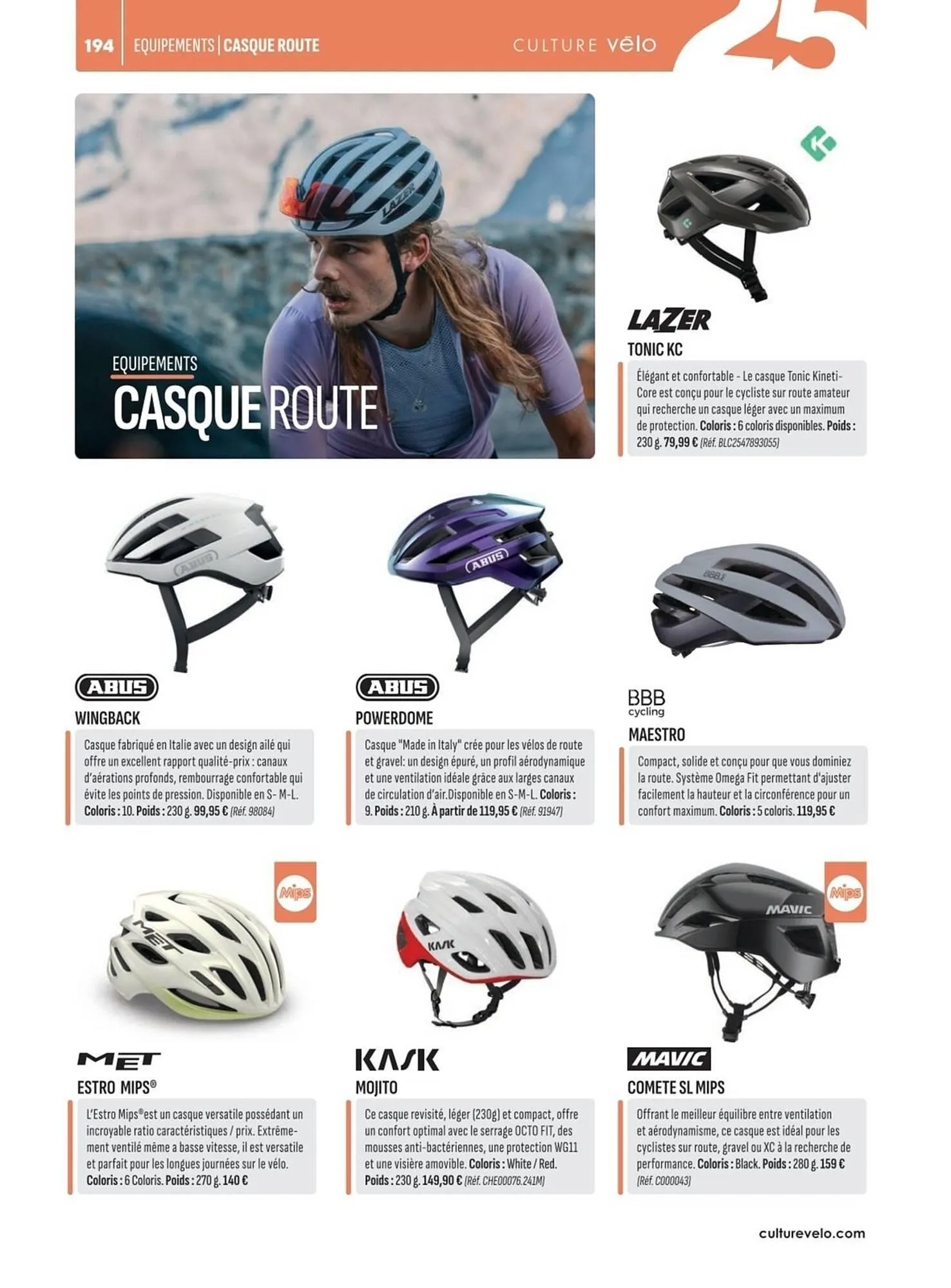 Catalogue Culture Vélo du 2 mai au 31 décembre 2025 - Catalogue page 194