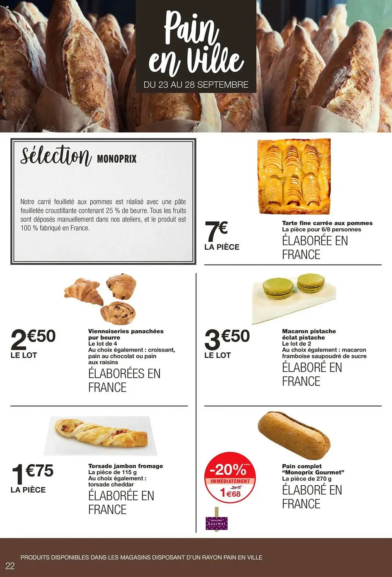 Catalogue Monoprix du 23 septembre au 5 octobre 2025 - Catalogue page 22