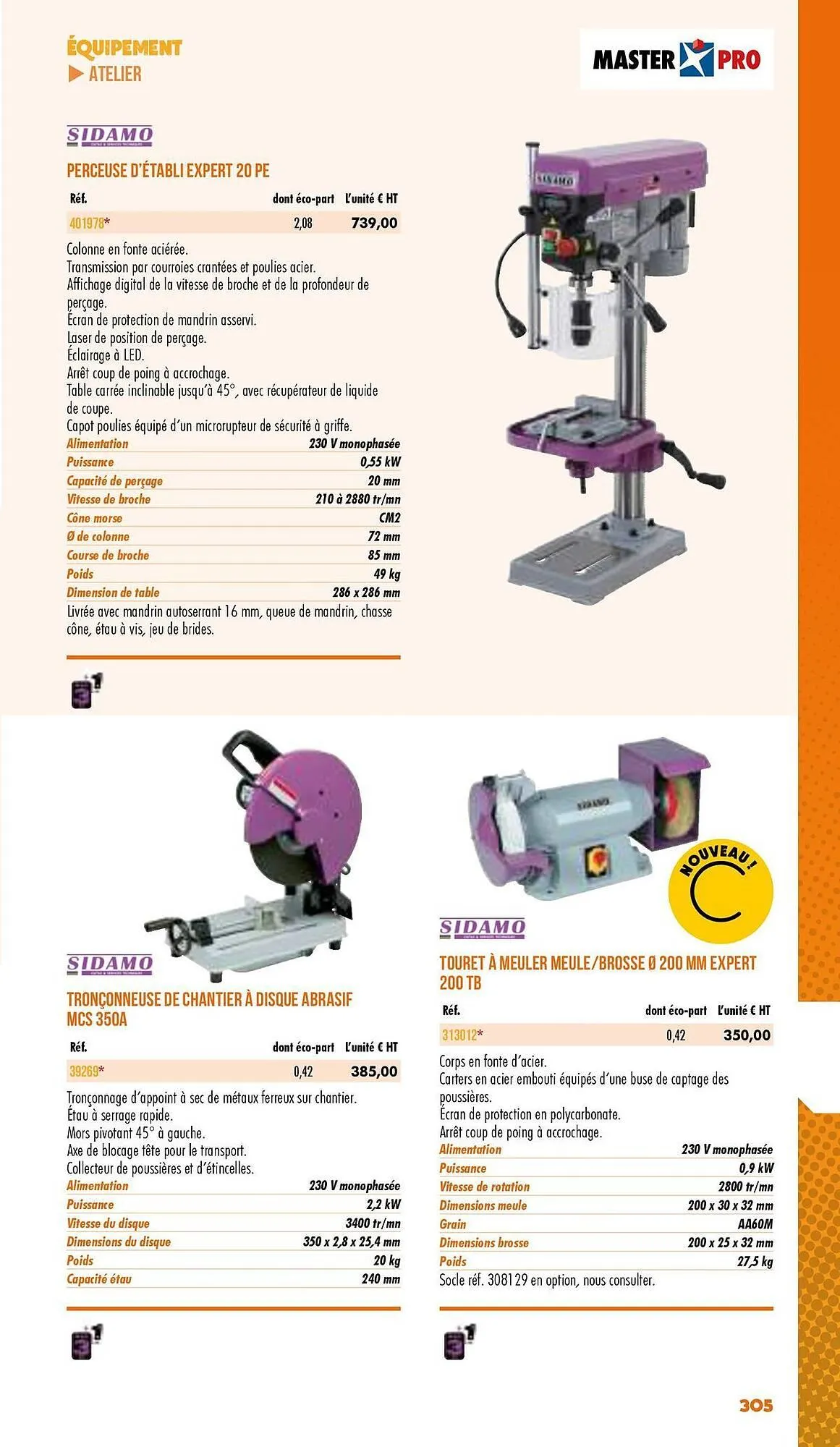 Catalogue Master Pro du 3 janvier au 31 décembre 2025 - Catalogue page 307