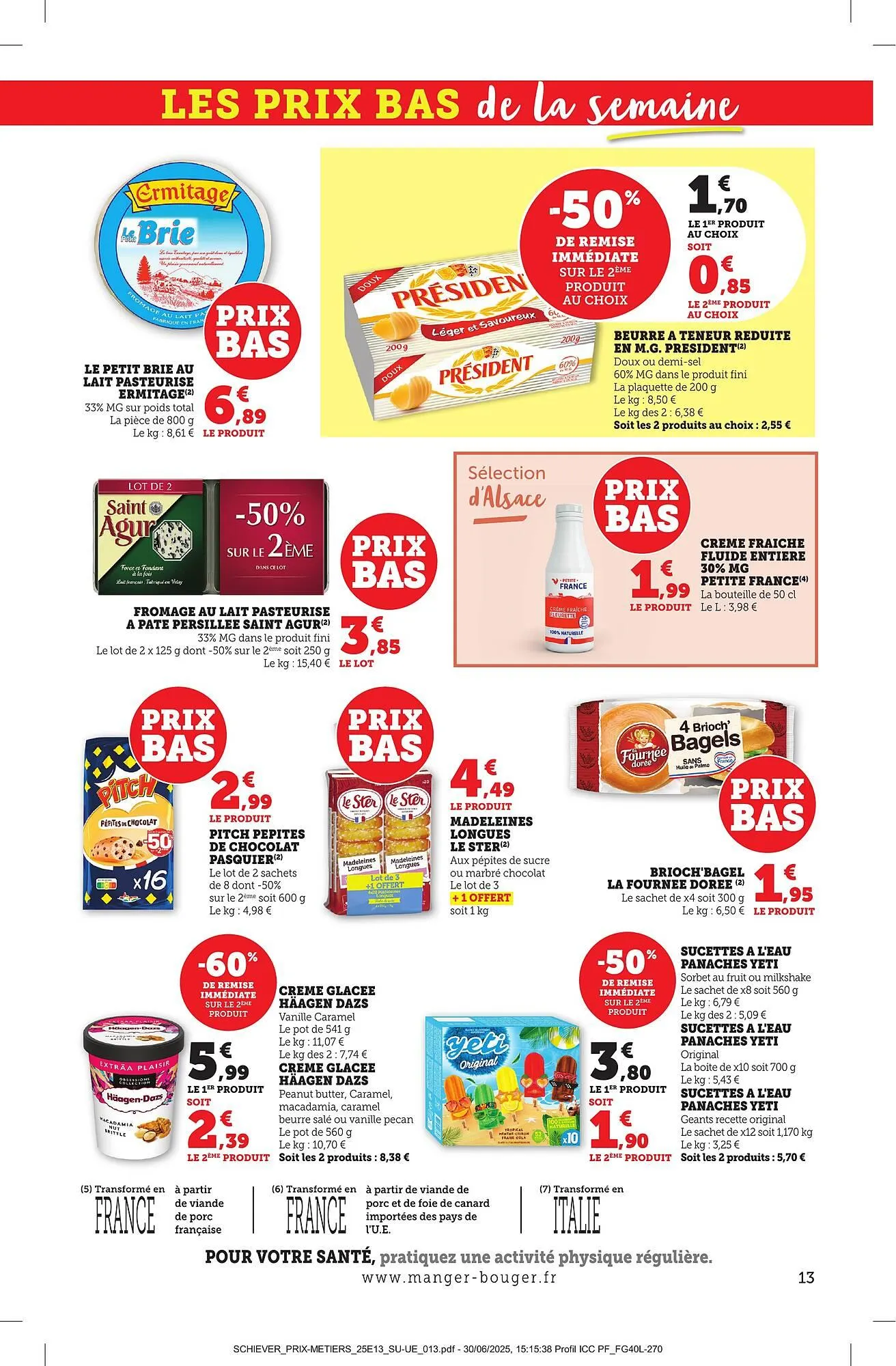 Catalogue Bi1 du 22 juillet au 27 juillet 2025 - Catalogue page 13