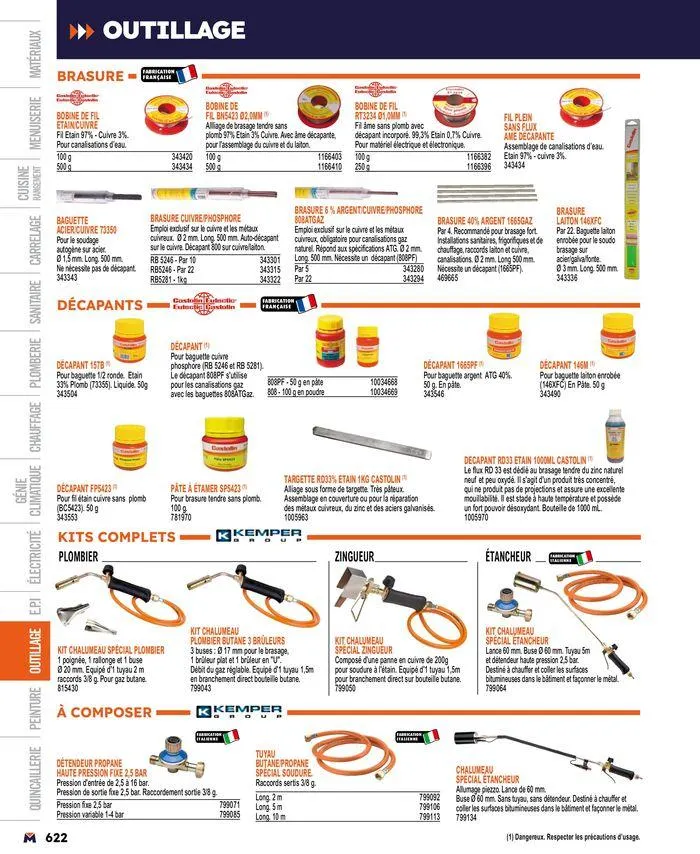 Guide produits 2024 du 15 mars au 31 décembre 2024 - Catalogue page 622