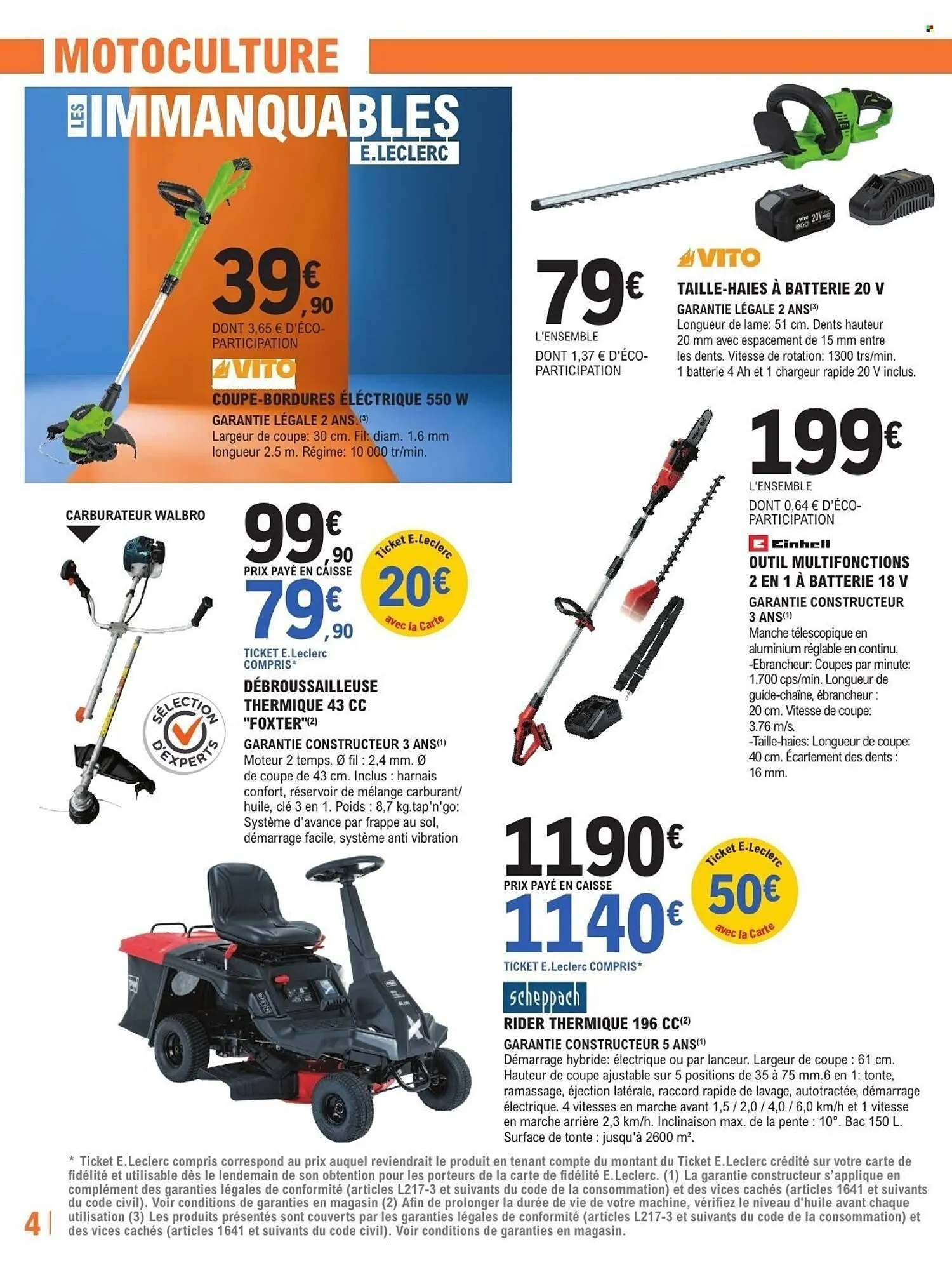 Catalogue E.Leclerc Brico du 24 mars au 11 avril 2026 - Catalogue page 4