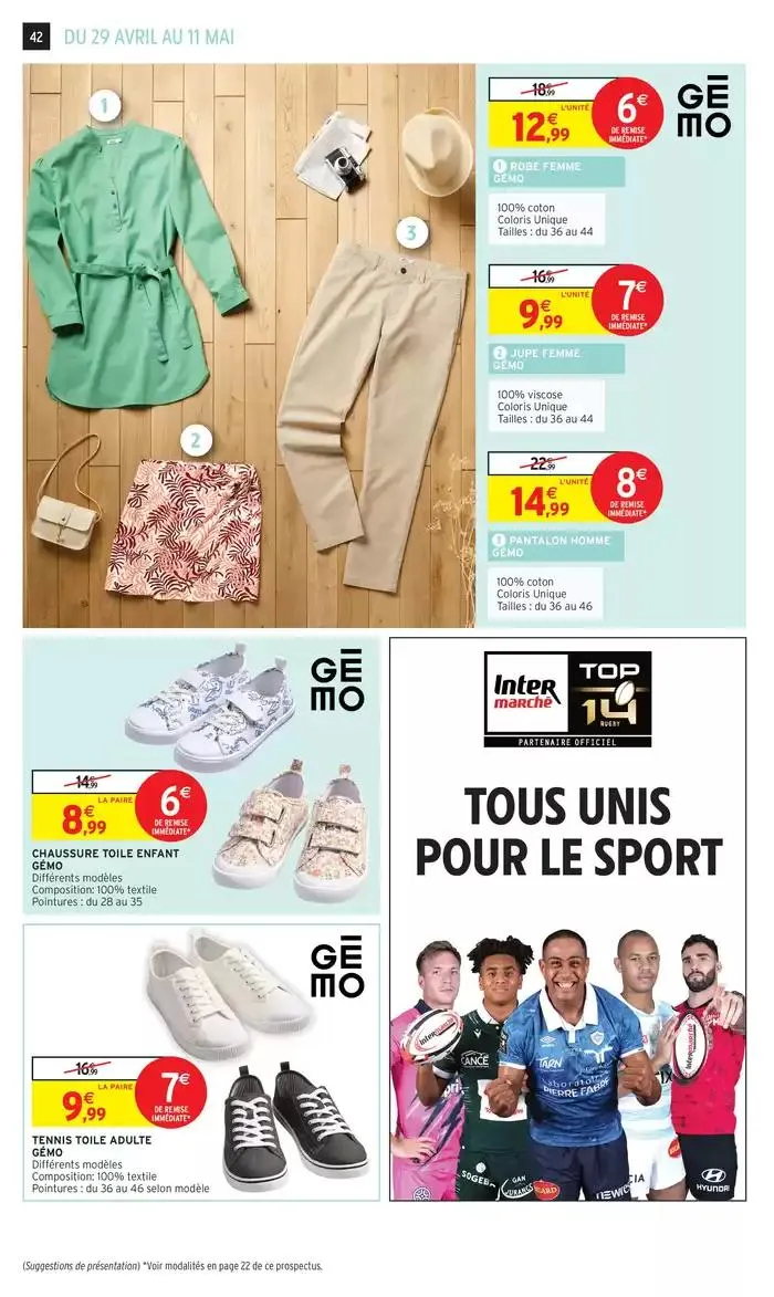 GEN MAI 1 du 29 avril au 11 mai 2025 - Catalogue page 42