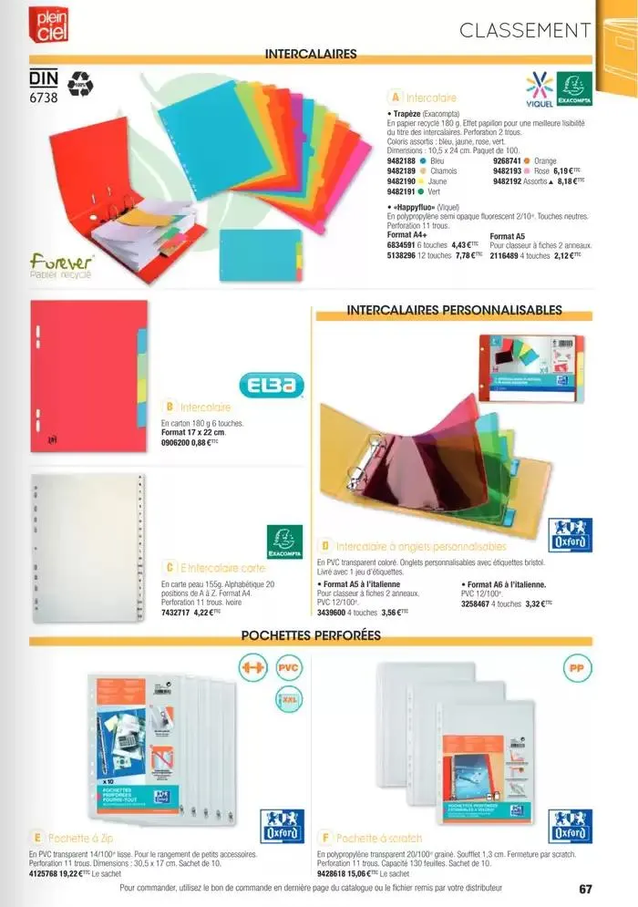 Écoles et loisirs 2025 du 1 janvier au 31 décembre 2025 - Catalogue page 67