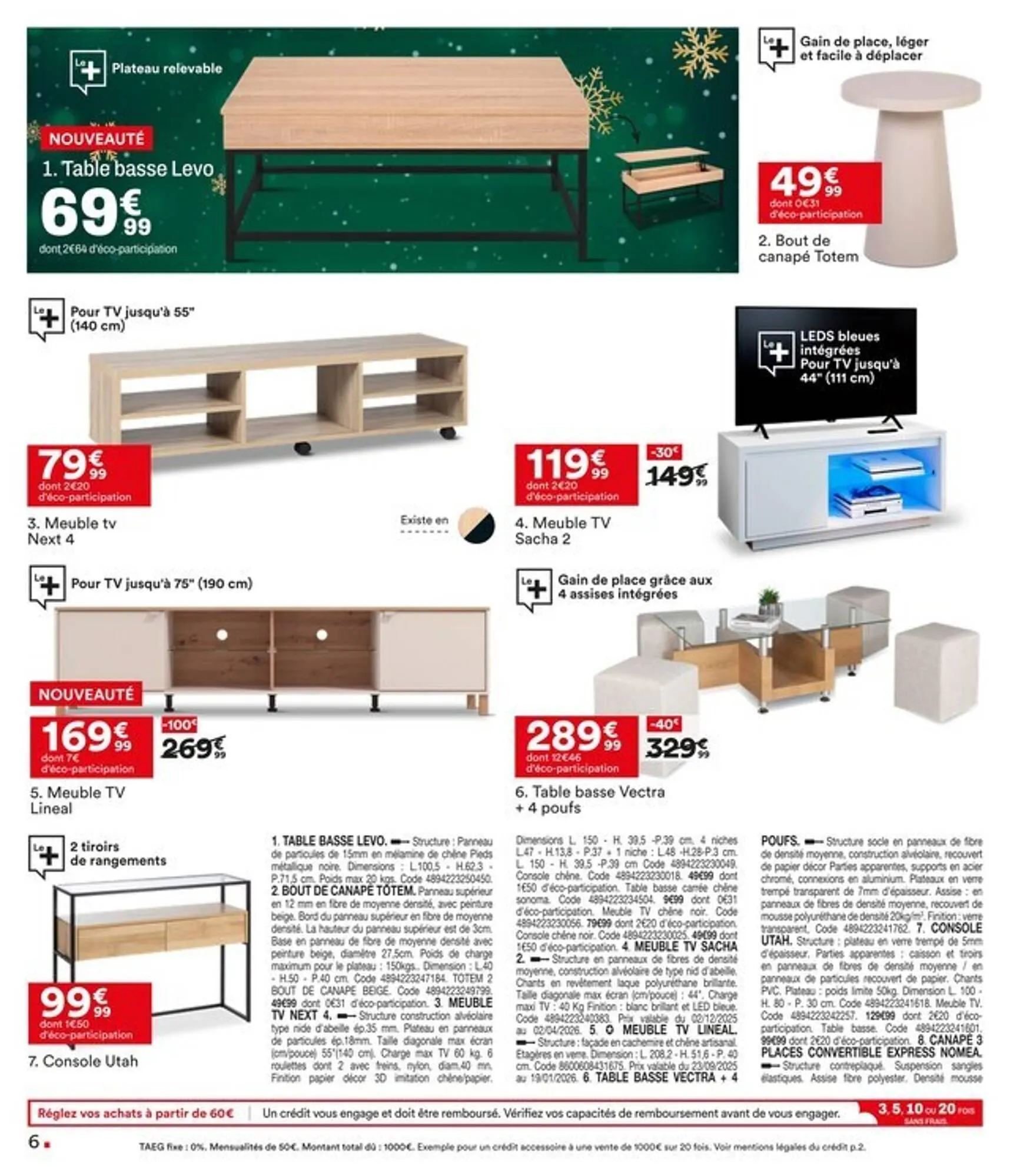 Catalogue BUT du 2 décembre au 1 janvier 2026 - Catalogue page 6