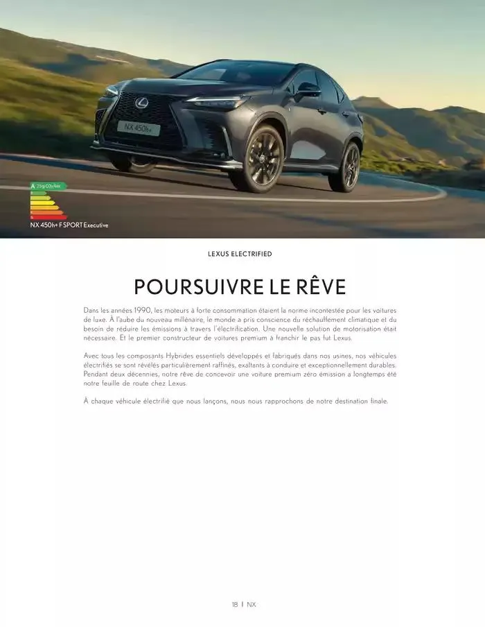 Lexus NX du 27 mars au 27 mars 2026 - Catalogue page 18