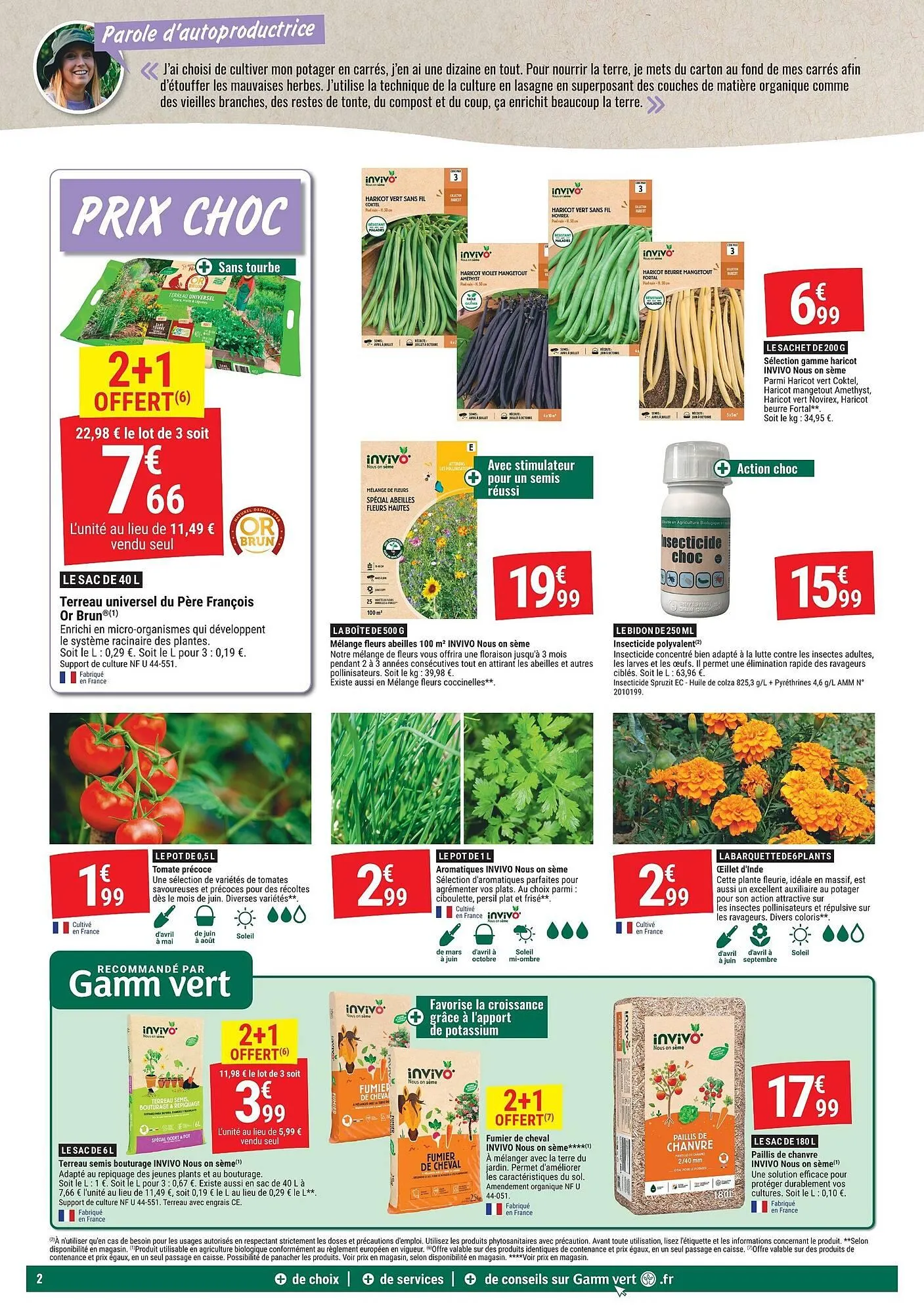 Catalogue Gamm vert du 8 avril au 19 avril 2026 - Catalogue page 2