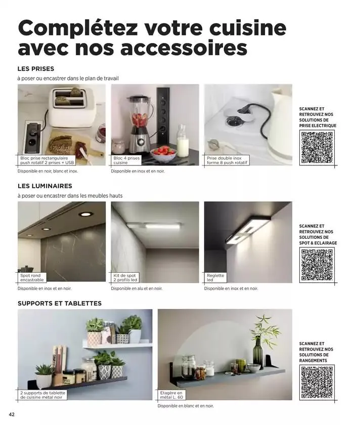 Cuisines ÉDITION 2024/2025 du 31 octobre au 31 décembre 2025 - Catalogue page 42