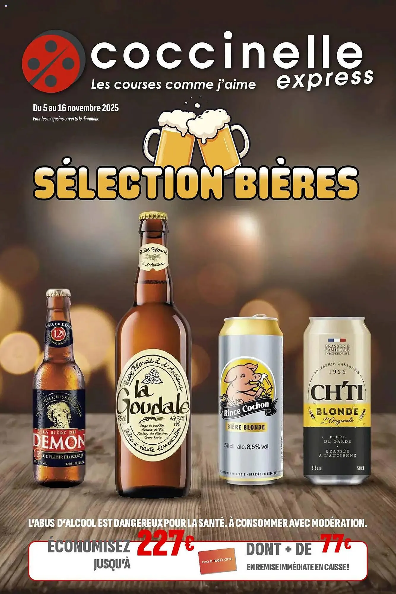 Catalogue Coccinelle Express du 5 novembre au 16 novembre 2025 - Catalogue page 1