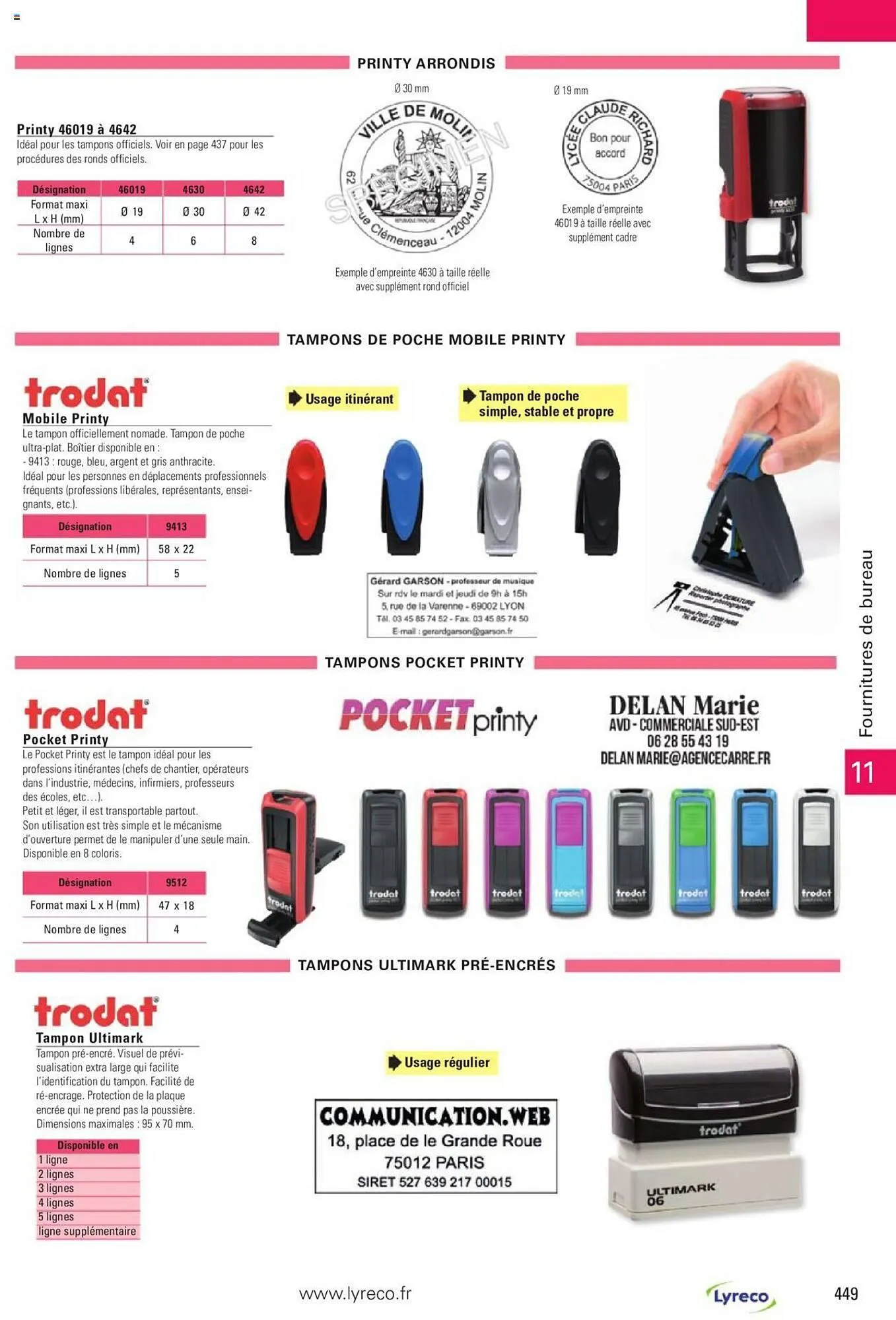 Catalogue Lyreco du 15 mai au 31 décembre 2023 - Catalogue page 449