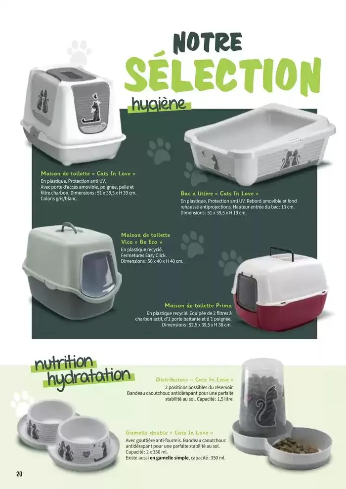 Le guide CHIENS & CHATS du 30 avril au 31 décembre 2025 - Catalogue page 20