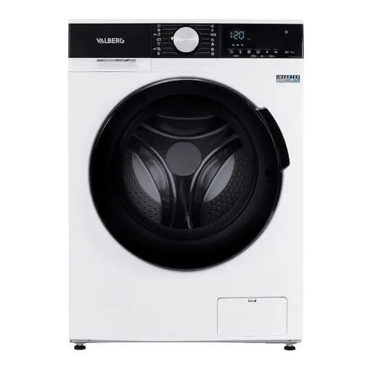 Lave-linge hublot 9 kg VALBERG WF 914 A MF W566C avec filtre micro-fibres plastiques