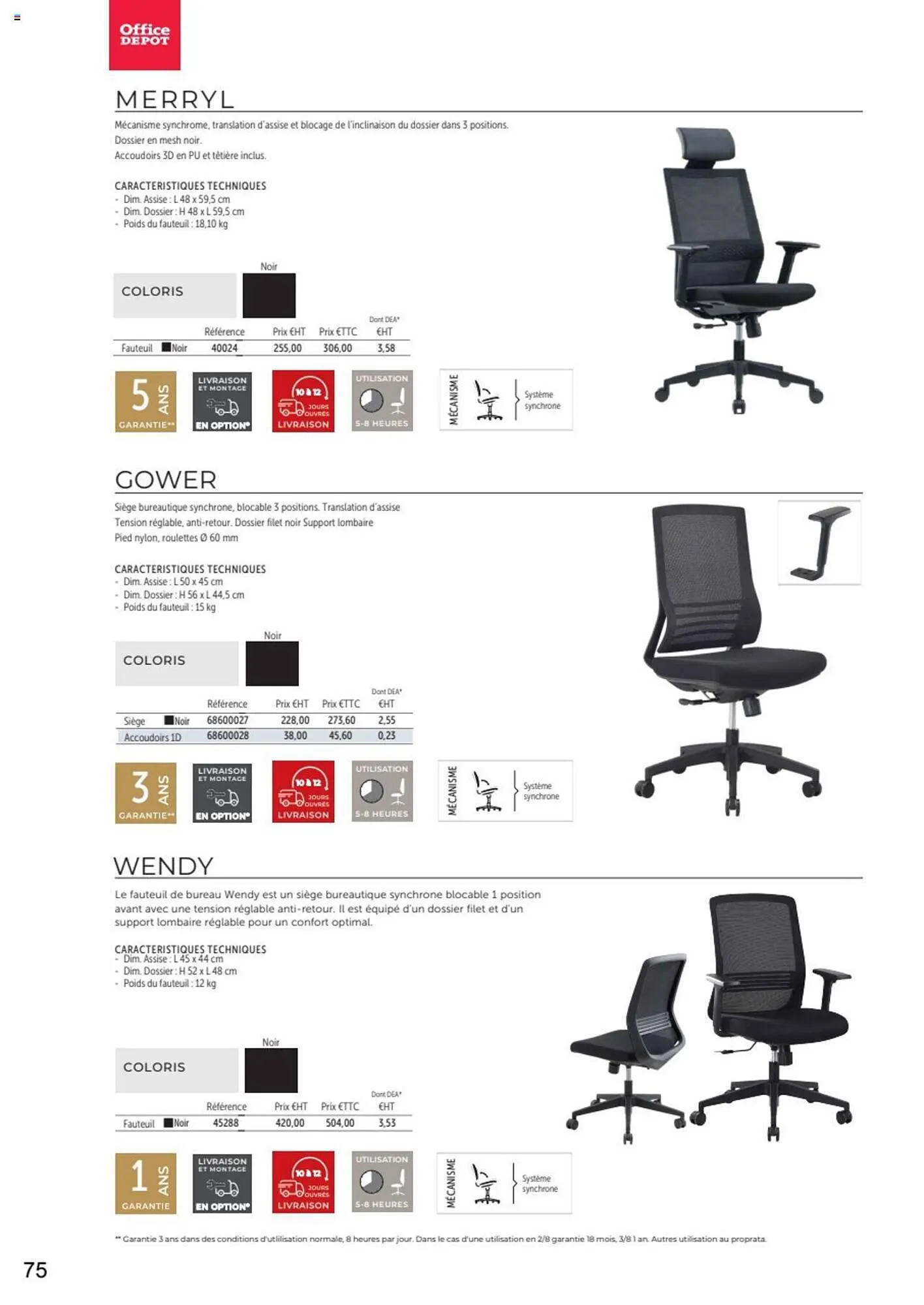 Catalogue Office Depot du 20 octobre au 27 octobre 2023 - Catalogue page 76