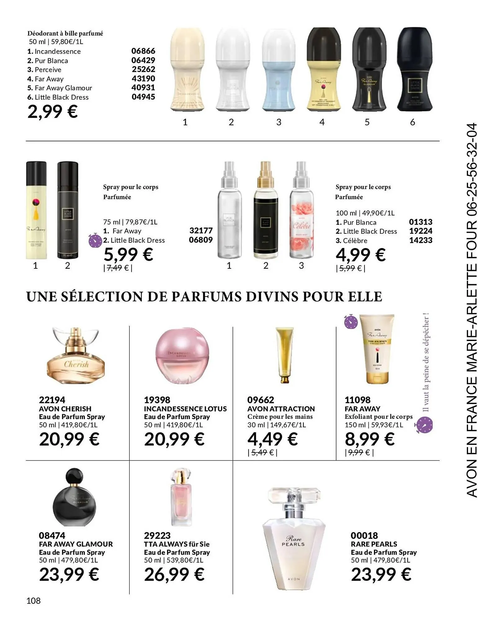 Catalogue AVON du 1 novembre au 30 novembre 2023 - Catalogue page 108