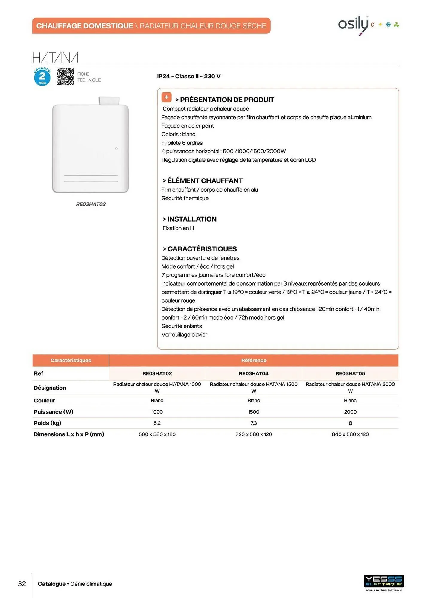 Catalogue Yesss electrique du 14 octobre au 31 décembre 2026 - Catalogue page 34