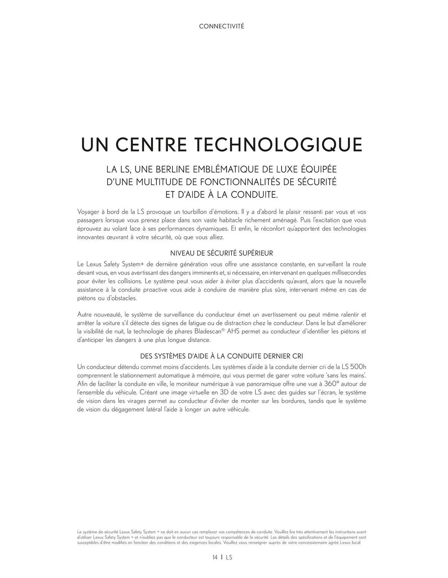 Catalogue Lexus du 27 mars au 27 mars 2026 - Catalogue page 14