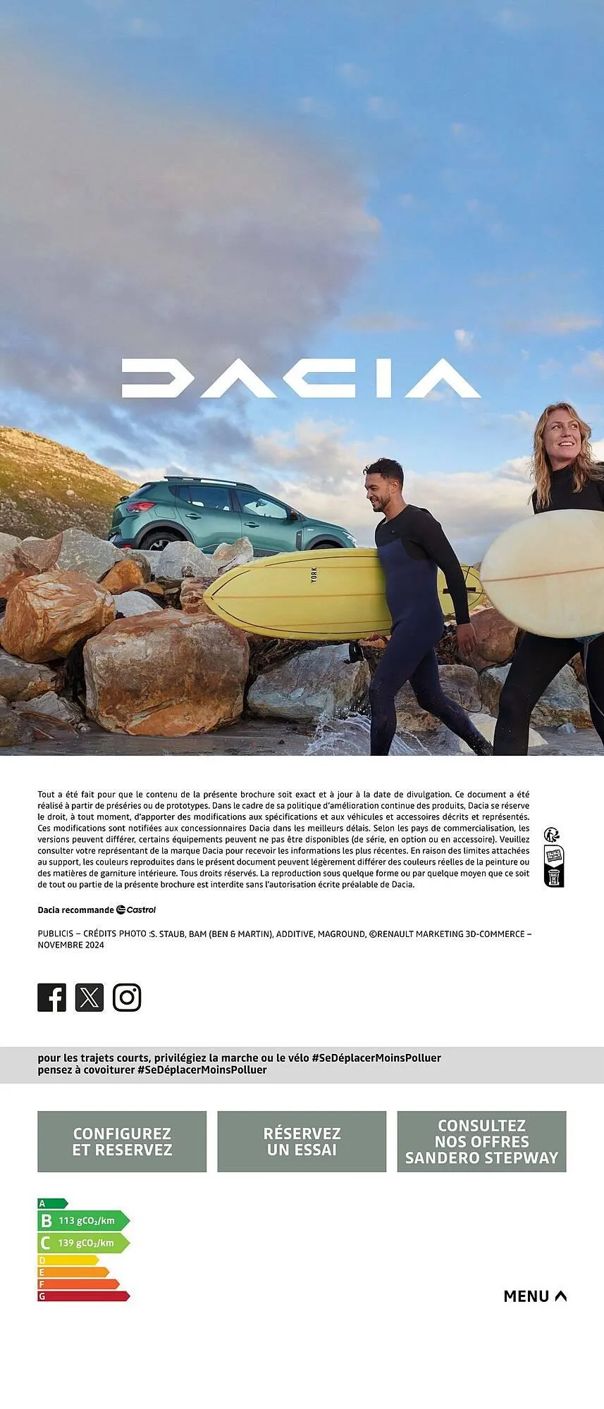 Dacia Catalogue du 8 novembre au 8 novembre 2025 - Catalogue page 16