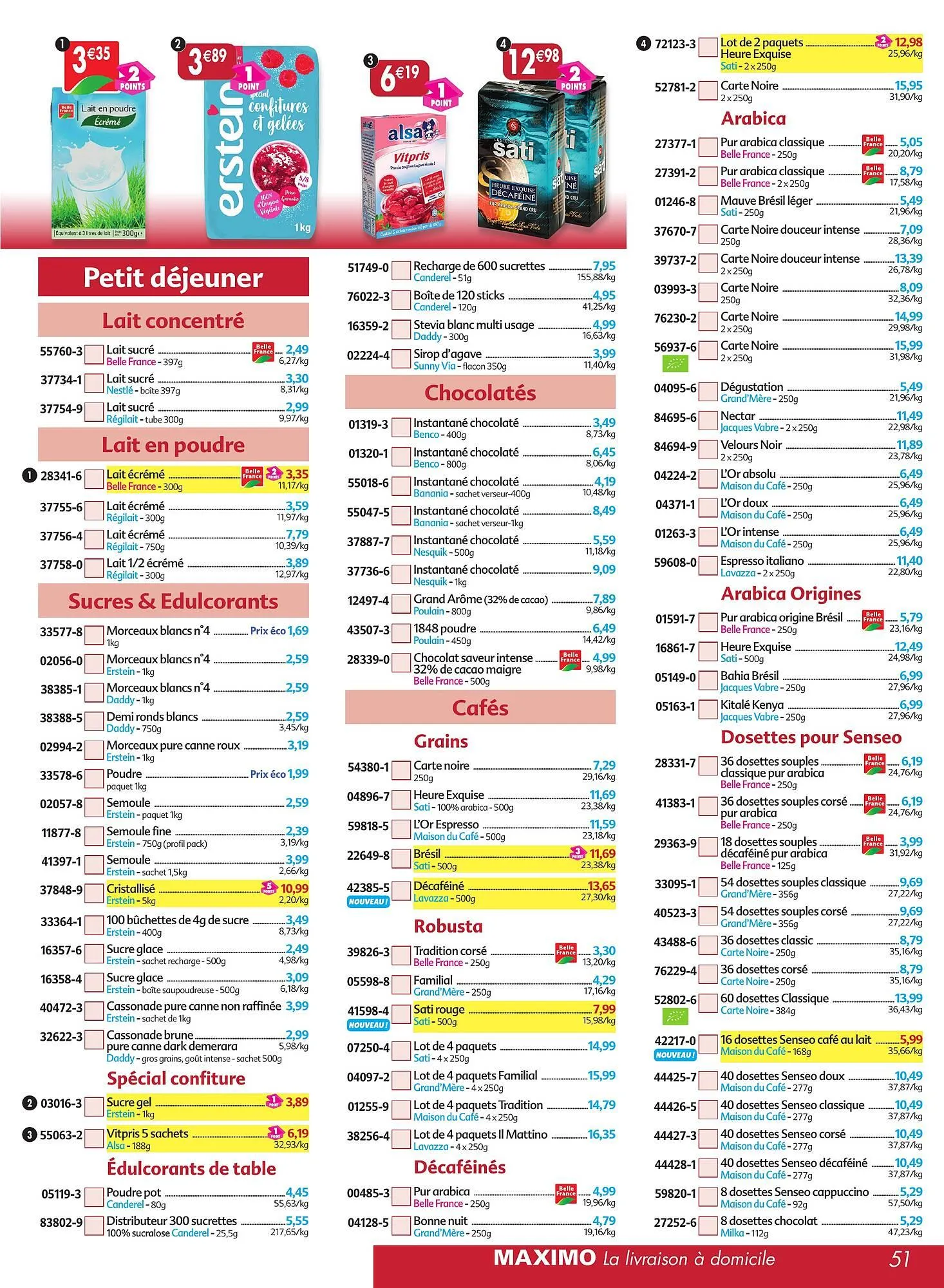 Catalogue Maximo du 5 août au 28 août 2025 - Catalogue page 51