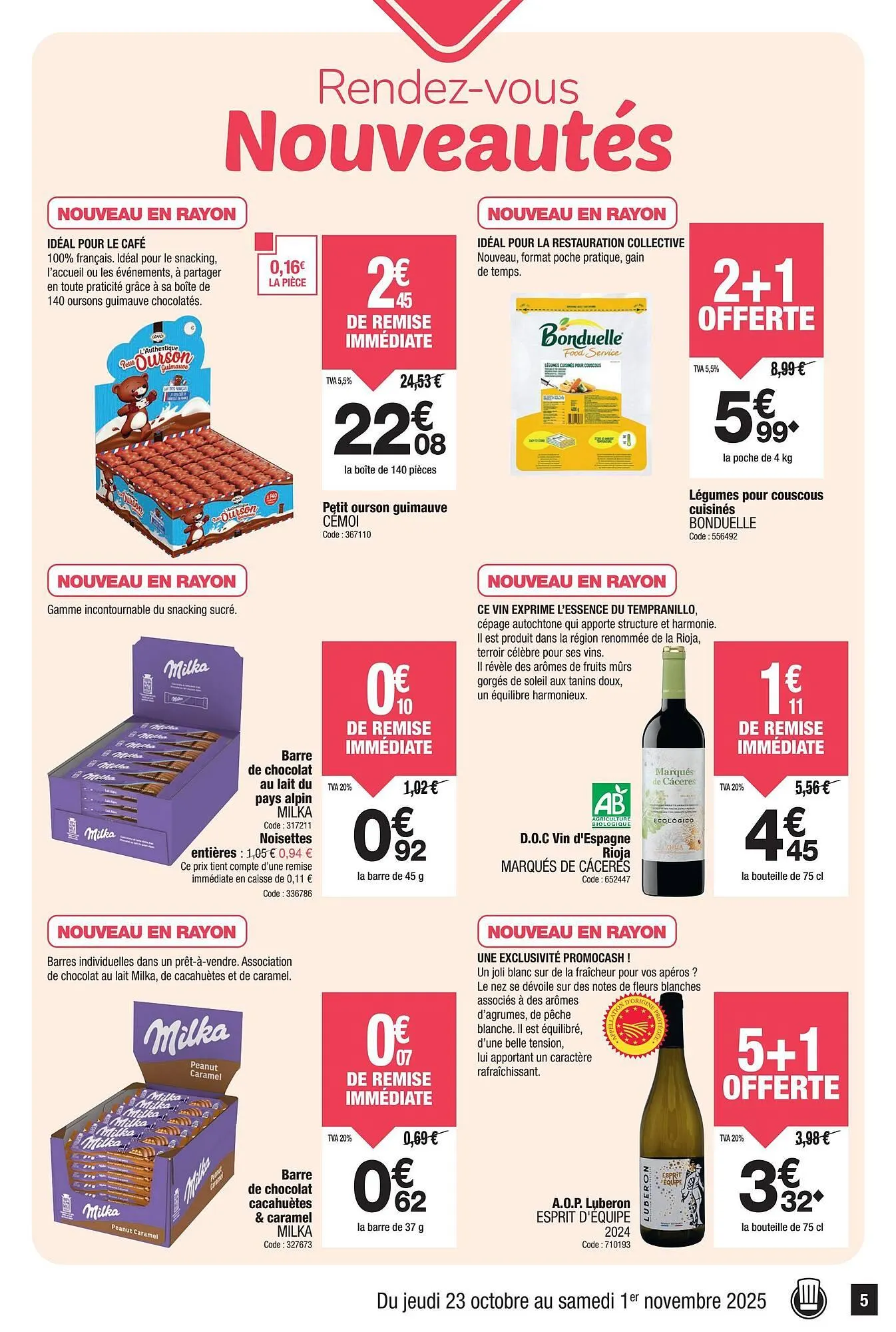 Catalogue Promocash du 23 octobre au 1 novembre 2025 - Catalogue page 5